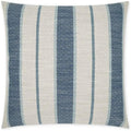 Sconset Ocean Stripes Blue Large Throw Pillow Insert