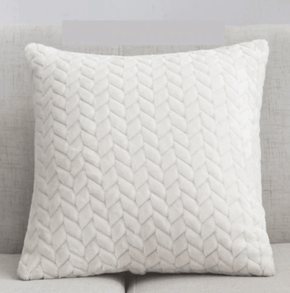 Plush Pillow Case Gia Roma