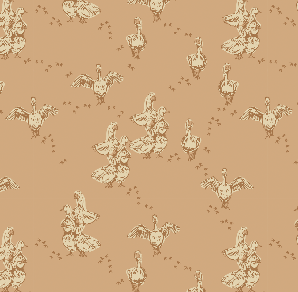 Abigail (Mustard) Wallpaper WALL BLUSH