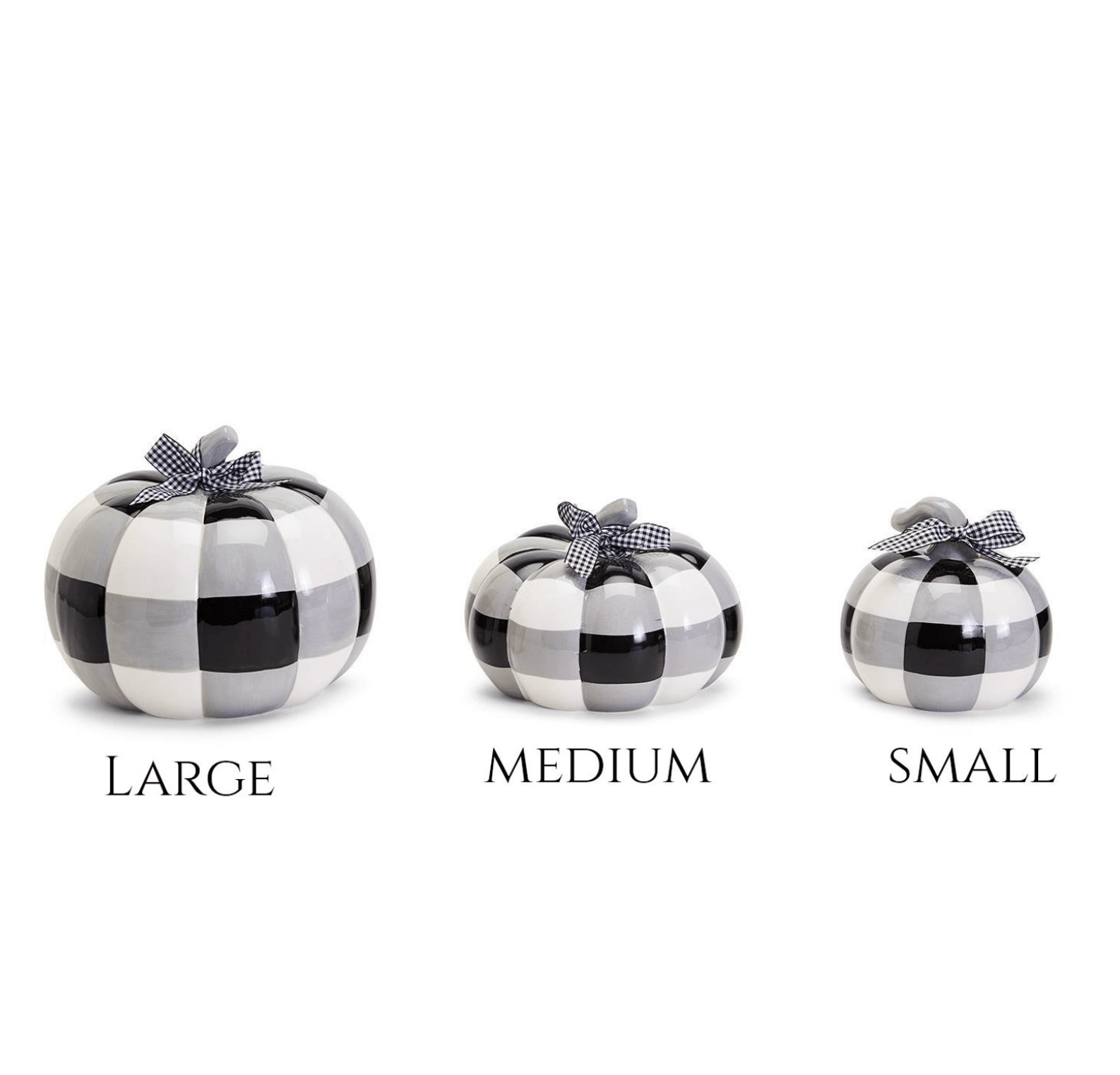 Buffalo Check Pumpkin Gia Roma