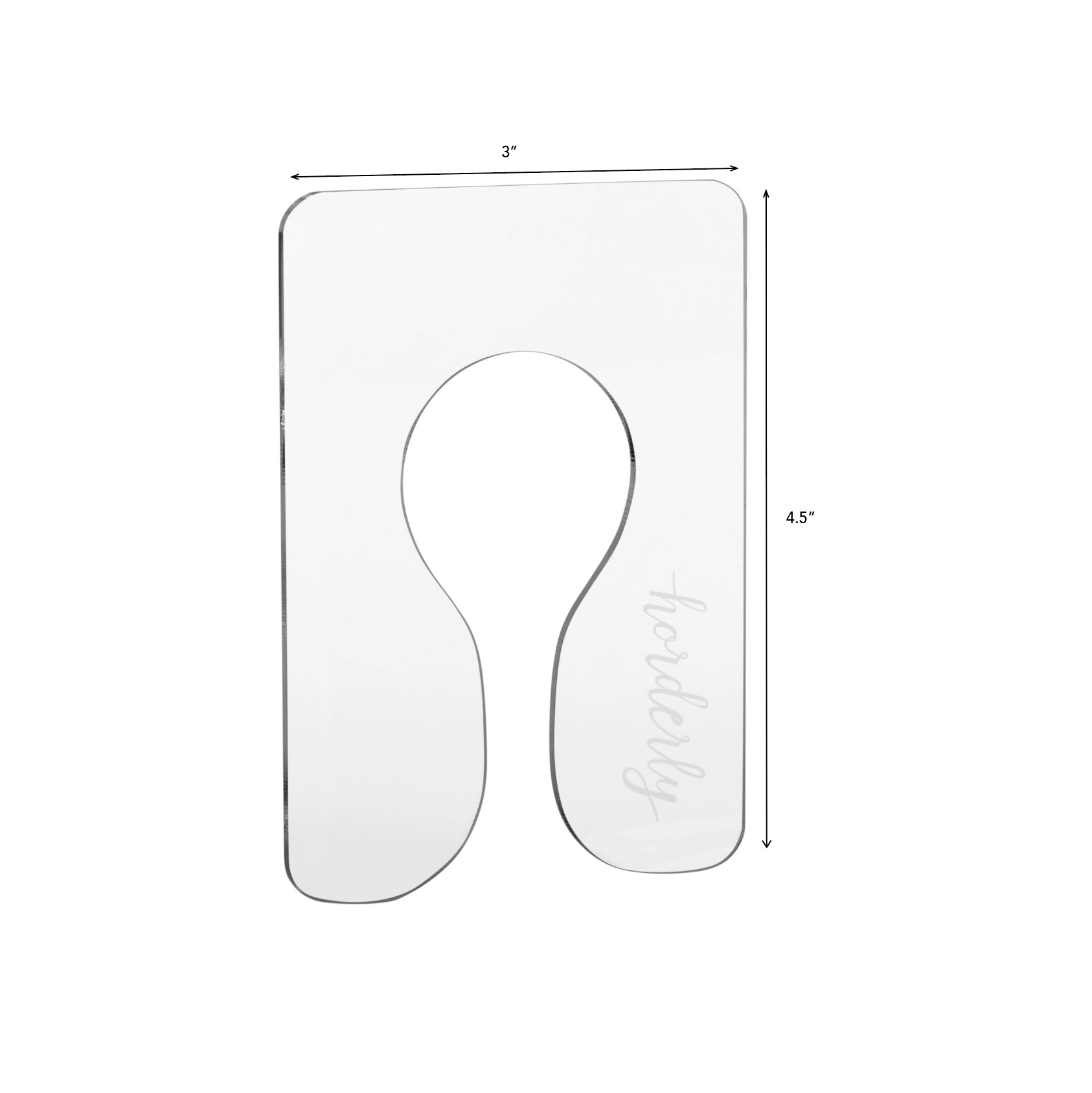 Rod Divider - Clear Horderly