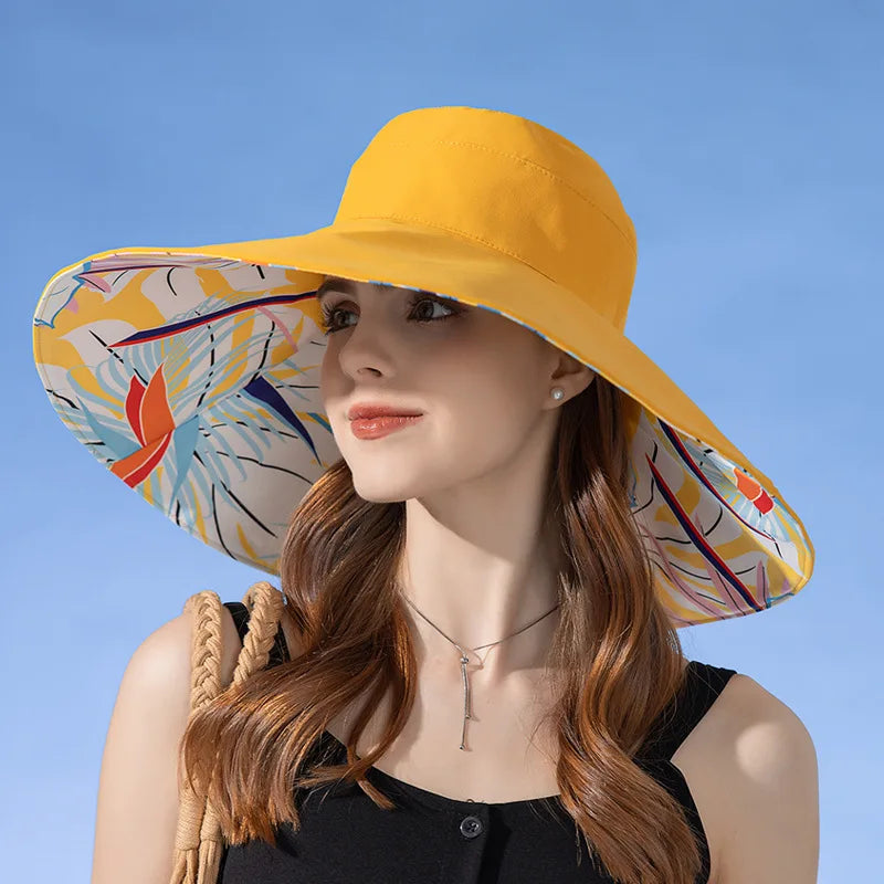 Large Brim Reversible Sun Hat