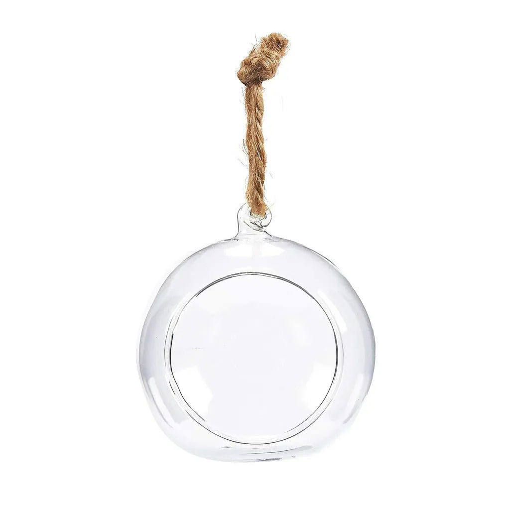 Glass Ball Hanging Planter DECORBITES