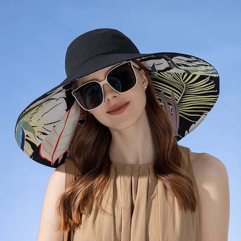 Large Brim Reversible Sun Hat