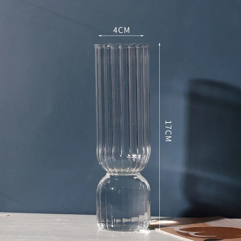 Nordic Colored Glass Sphere Vase DECORBITES