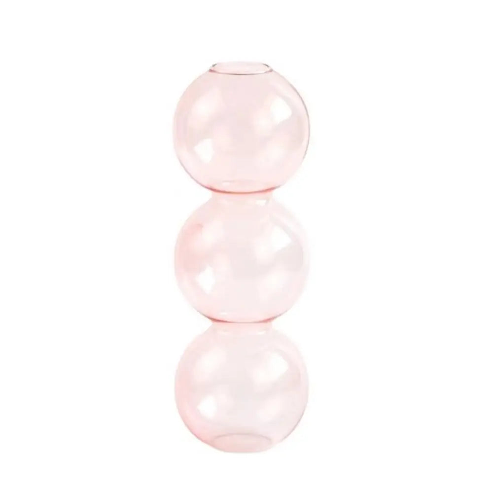 Romantic Colored Glass Hydroponic Vase DECORBITES