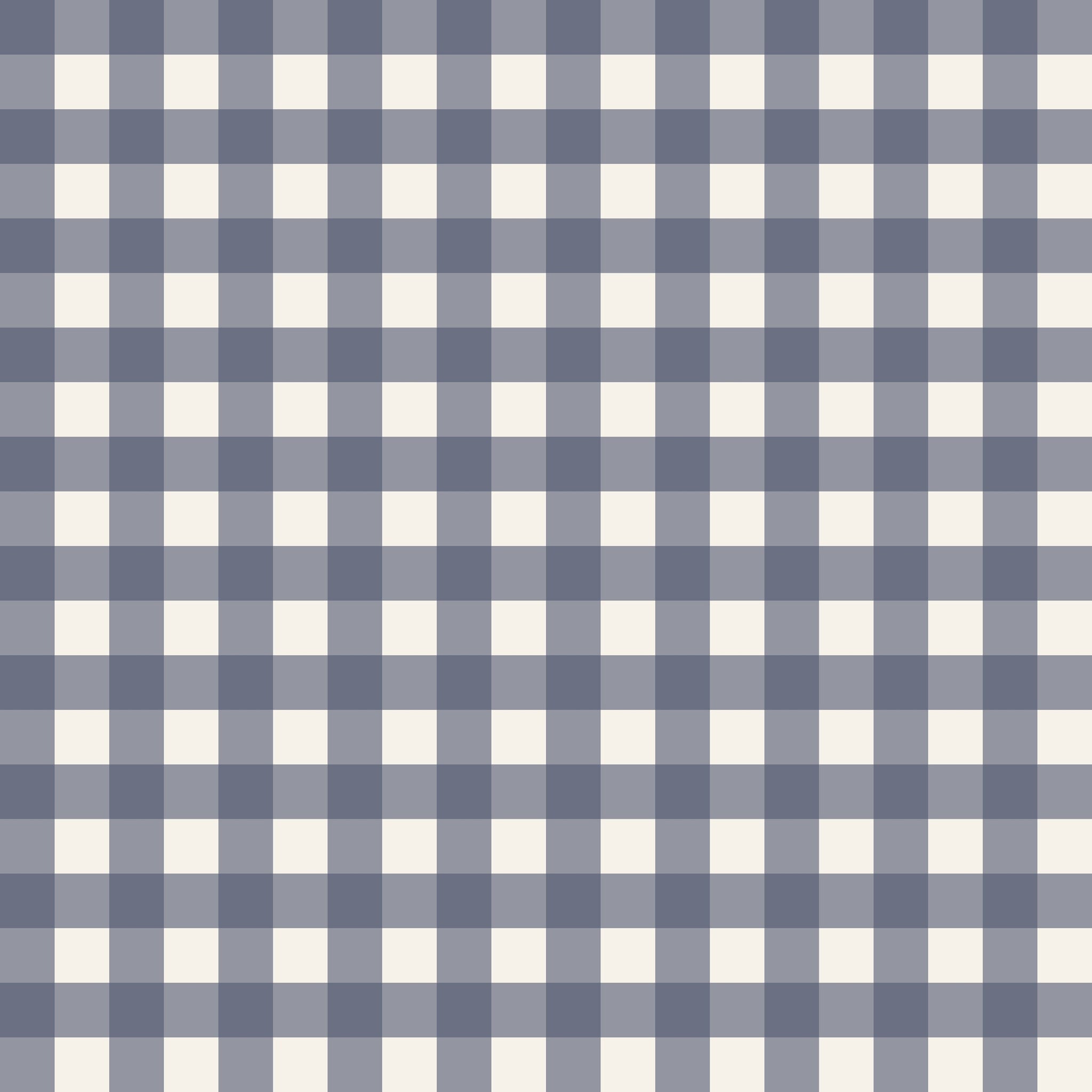 Simply Gingham Small (Navy) Wallpaper WALL BLUSH