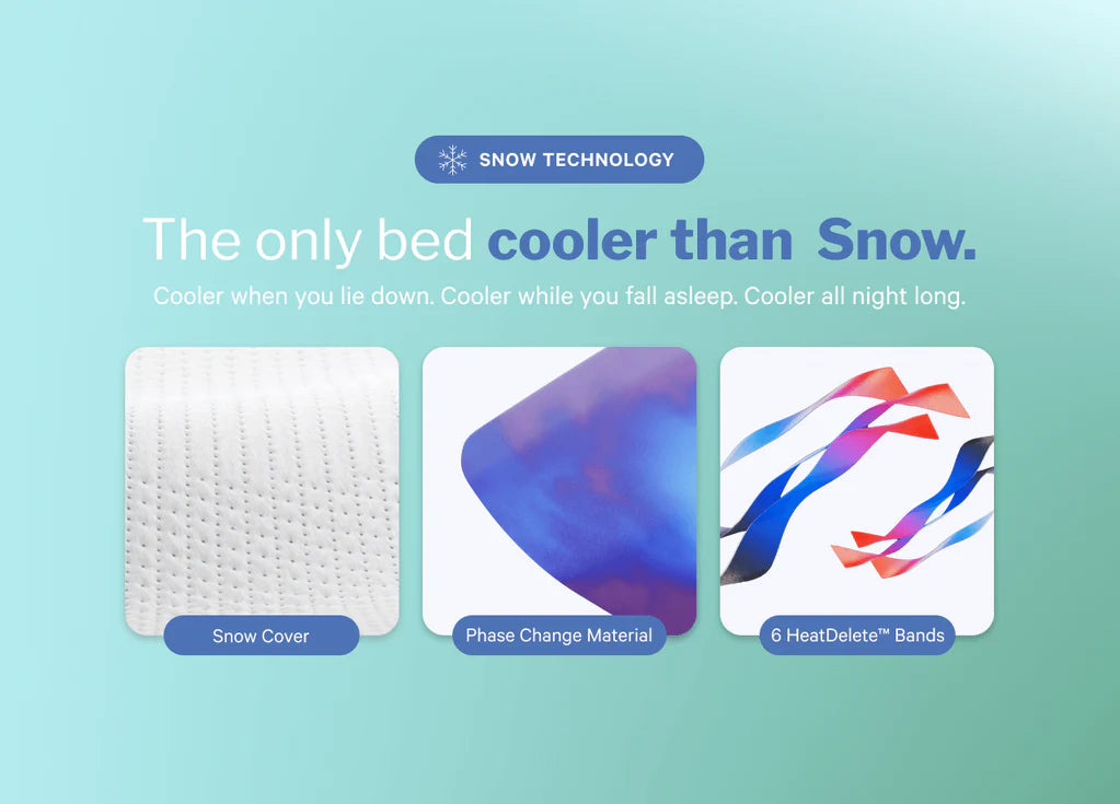 Casper Snow Max Hybrid Mattress The Sleep Loft - Online Mattress Showroom