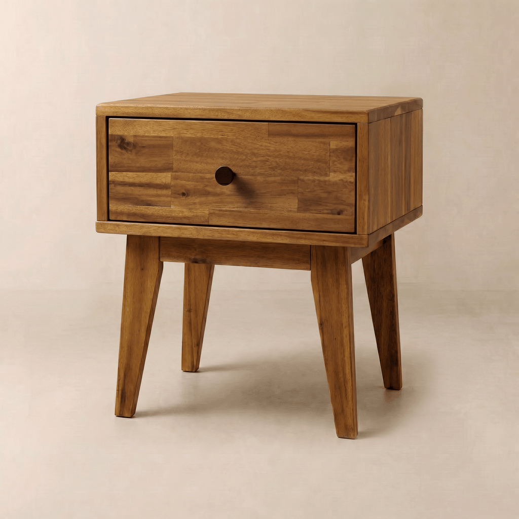 Sofia Solid Wood Nightstand Megsu