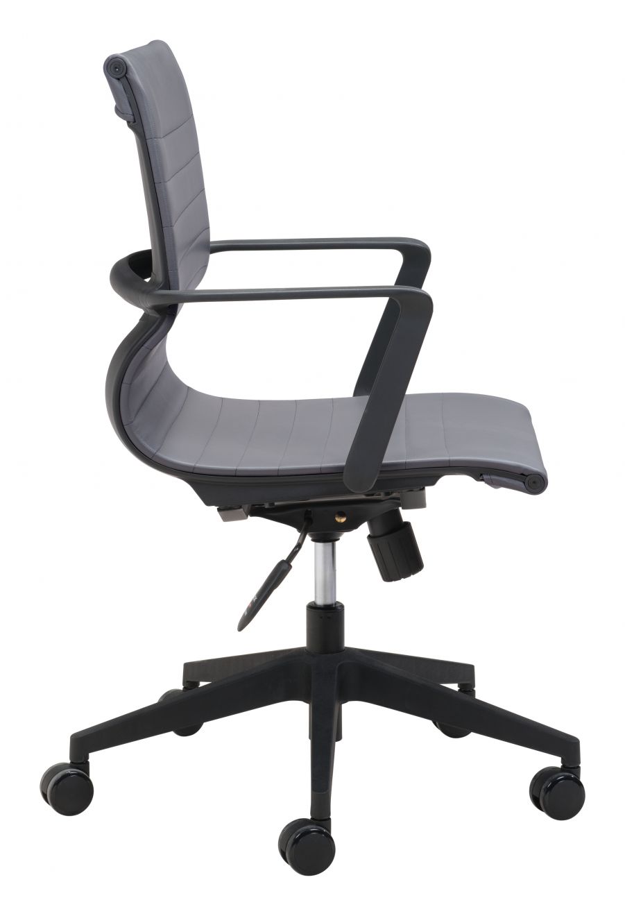 Stacy Faux Leather Office Chair LOOMLAN