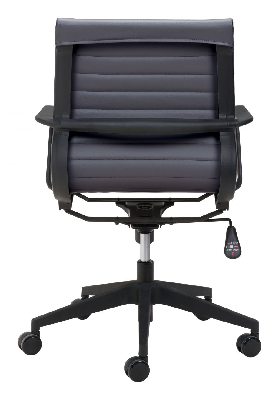 Stacy Faux Leather Office Chair LOOMLAN