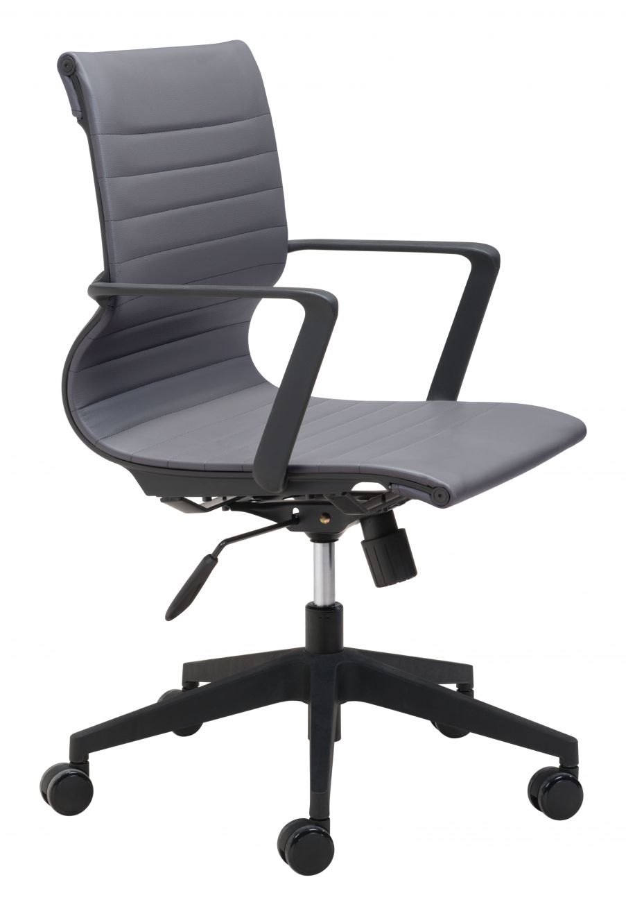 Stacy Faux Leather Office Chair LOOMLAN