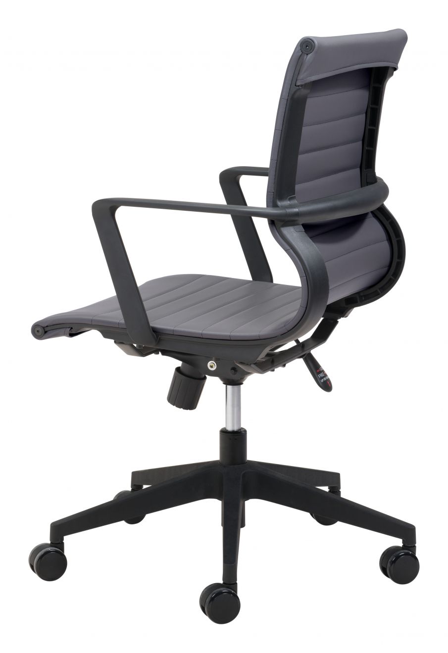 Stacy Faux Leather Office Chair LOOMLAN
