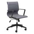 Stacy Faux Leather Office Chair LOOMLAN