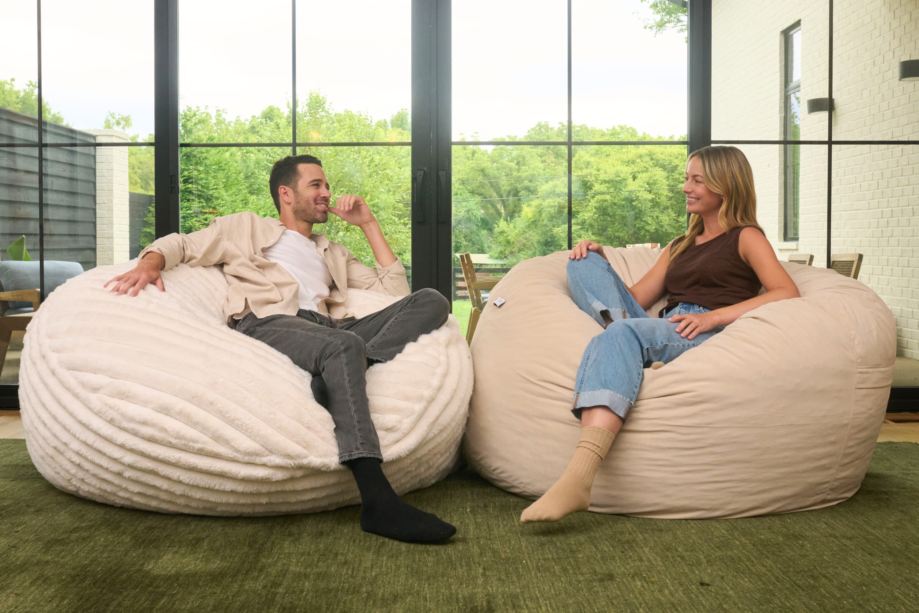 Classic Bean Bag Chair (Standard) Galaxy Home
