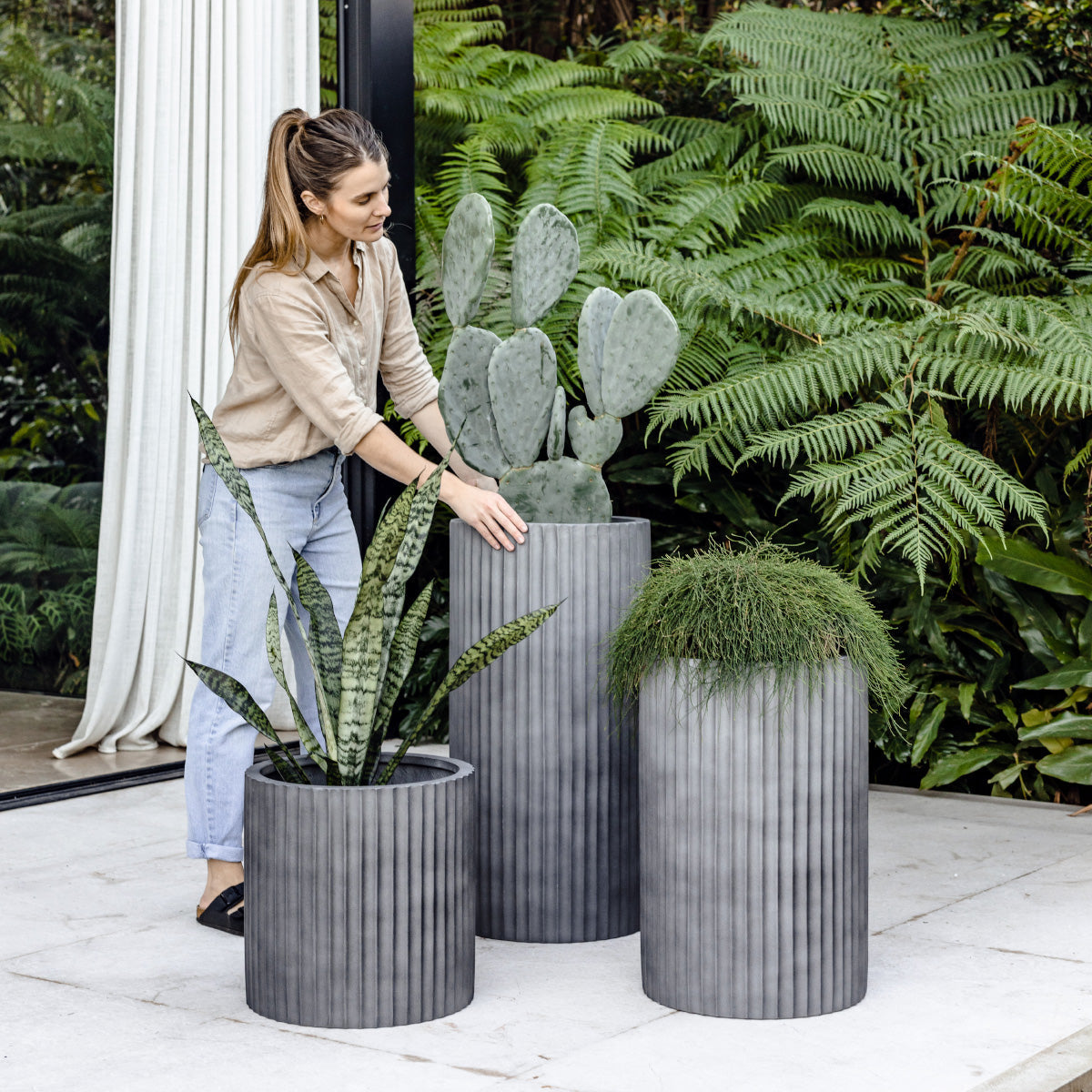 Ribbed Loob The Balcony Garden US