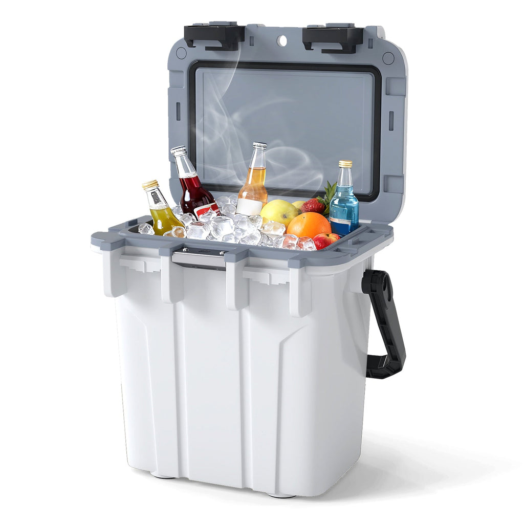 Ultra-Light Injection Molded Cooler 21 QT Hard Ice Chest DirectDeals