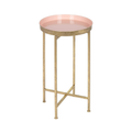 Celia Round Tray Table with Light Pink Shop Fête