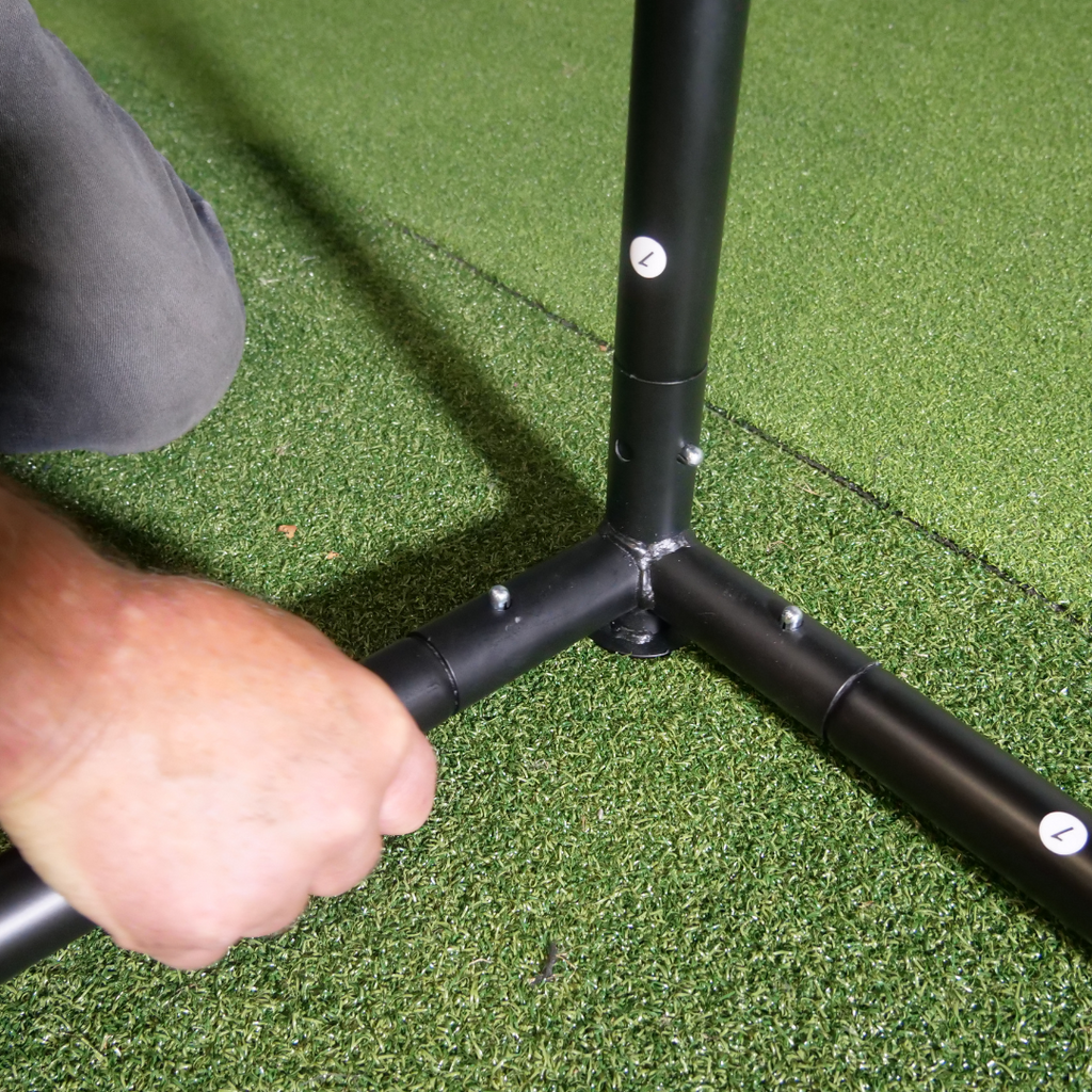 SimBox Golf Simulator Enclosure - 7 sizes, Pro + Impact Screen and Frame INCLUDES FREE SIDE BARRIERS GolfbaysUSA