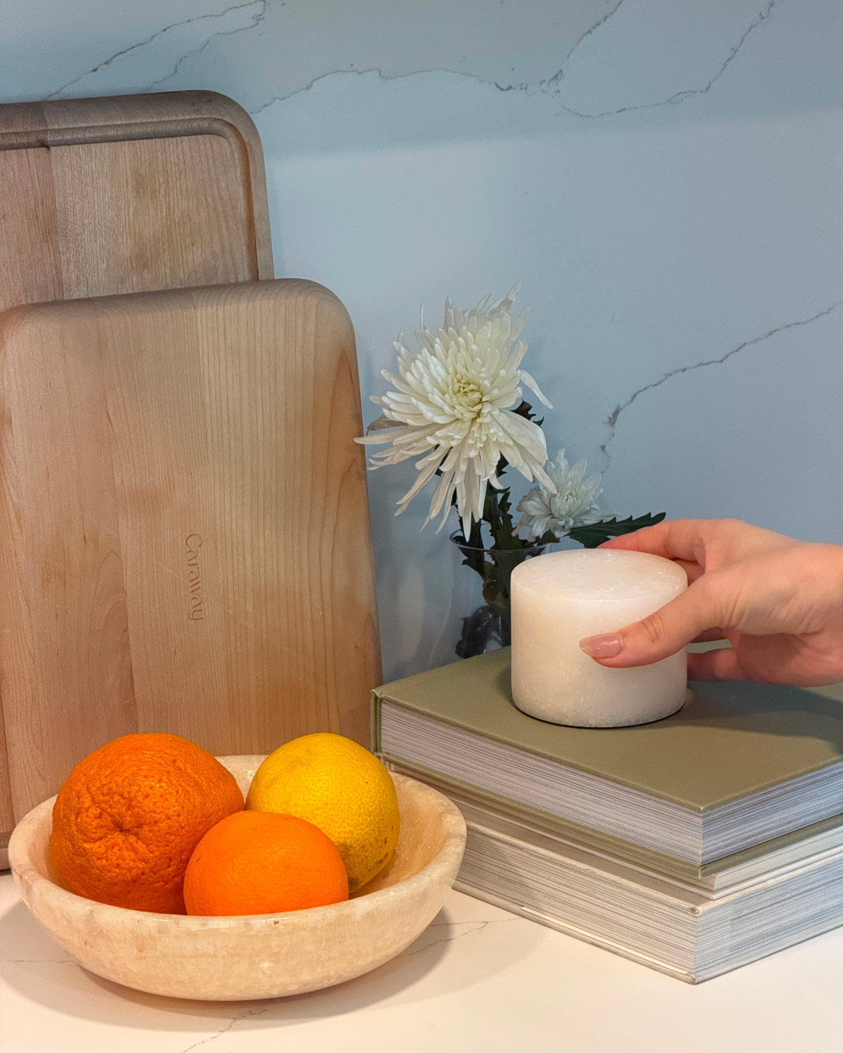 Rhea Portable Alabaster Table Lamp