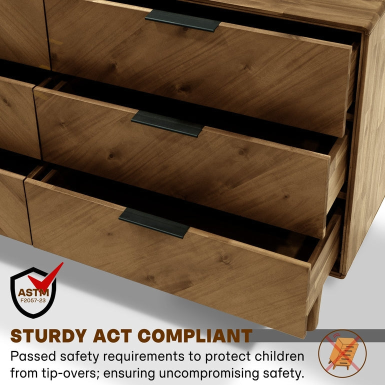 Veyron 6 Drawers Dresser Megsu
