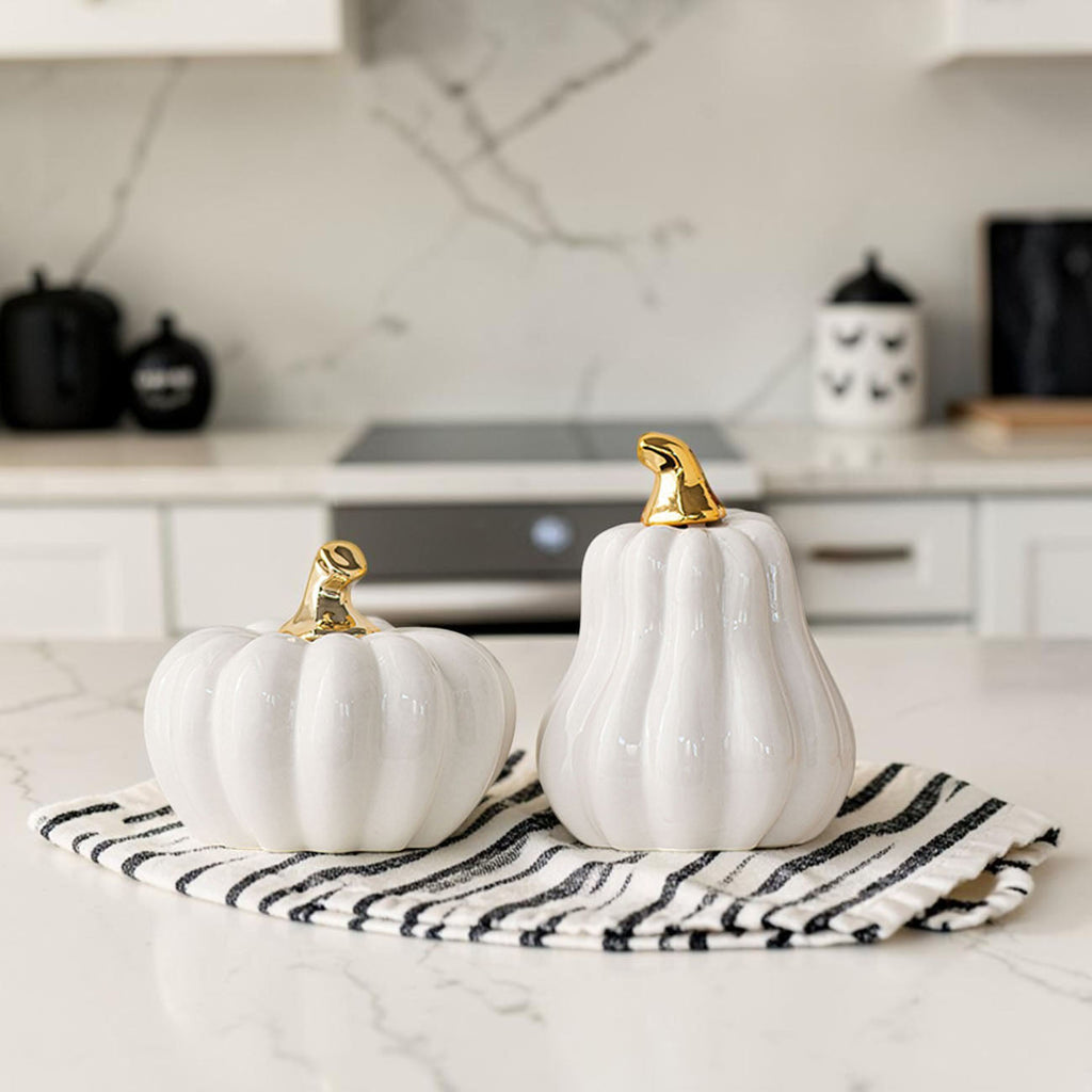White Luxe Pumpkin Gia Roma