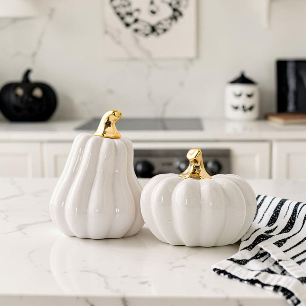 White Luxe Pumpkin Gia Roma