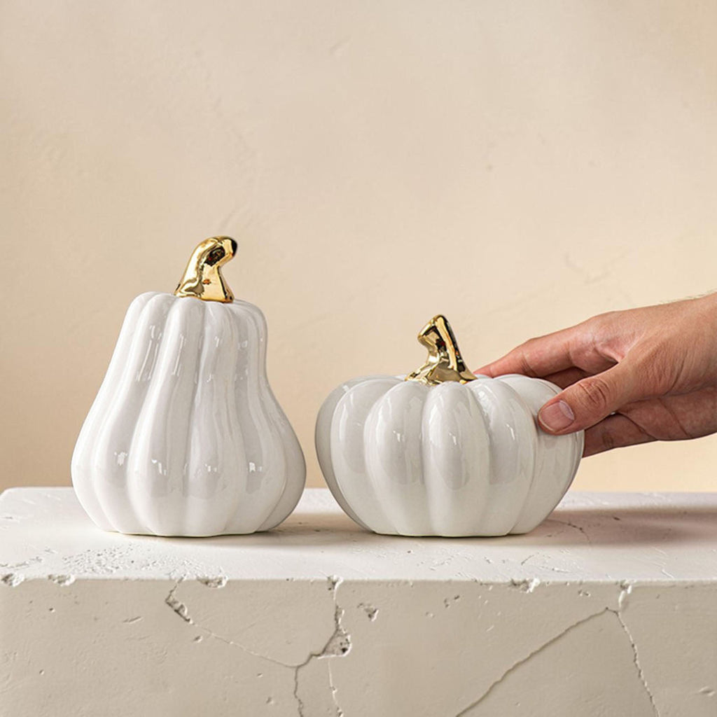 White Luxe Pumpkin Gia Roma