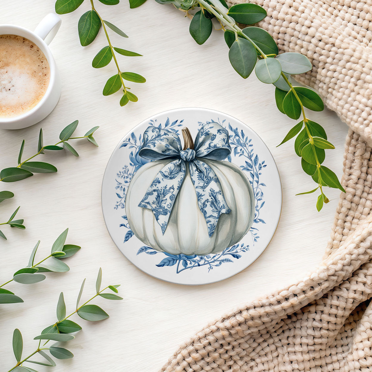 Chinoiserie Halloween Coasters Gia Roma