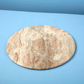 Waterfall Marble Round Board Tea + Linen
