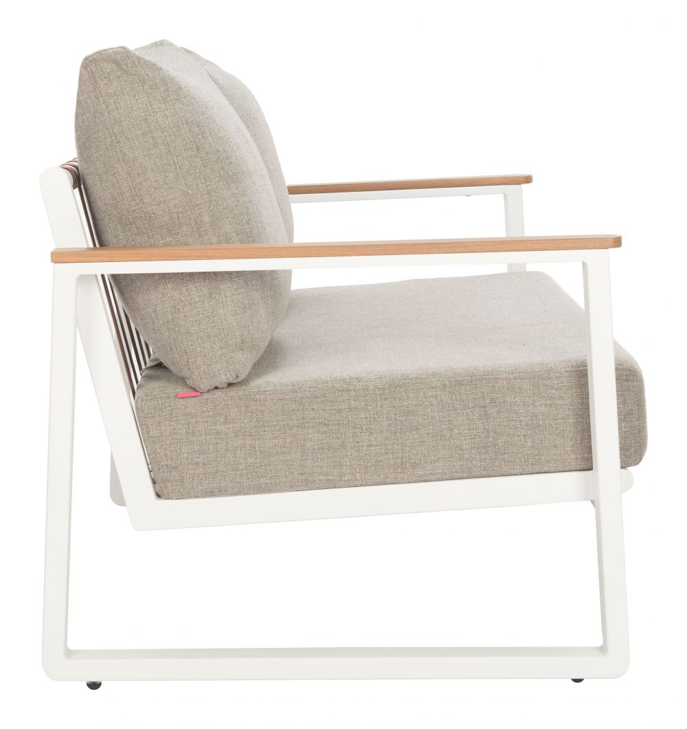 Welt Olefin Fabric Outdoor Sofa LOOMLAN
