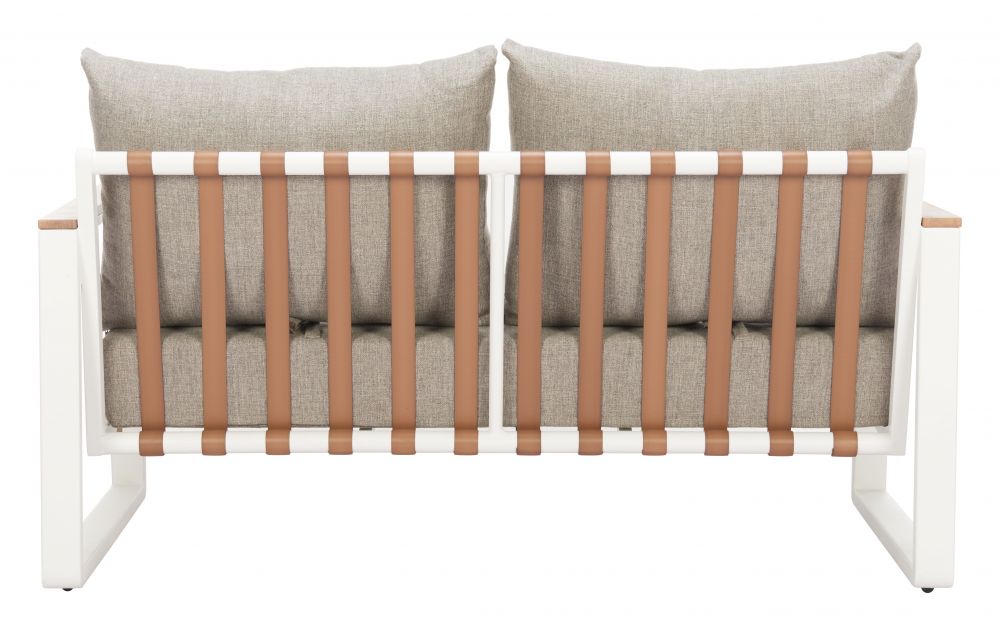 Welt Olefin Fabric Outdoor Sofa LOOMLAN