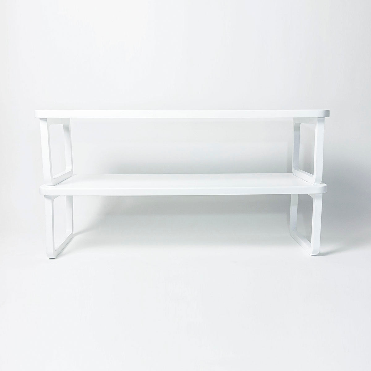 Wooden Shoe Shelf - White Horderly