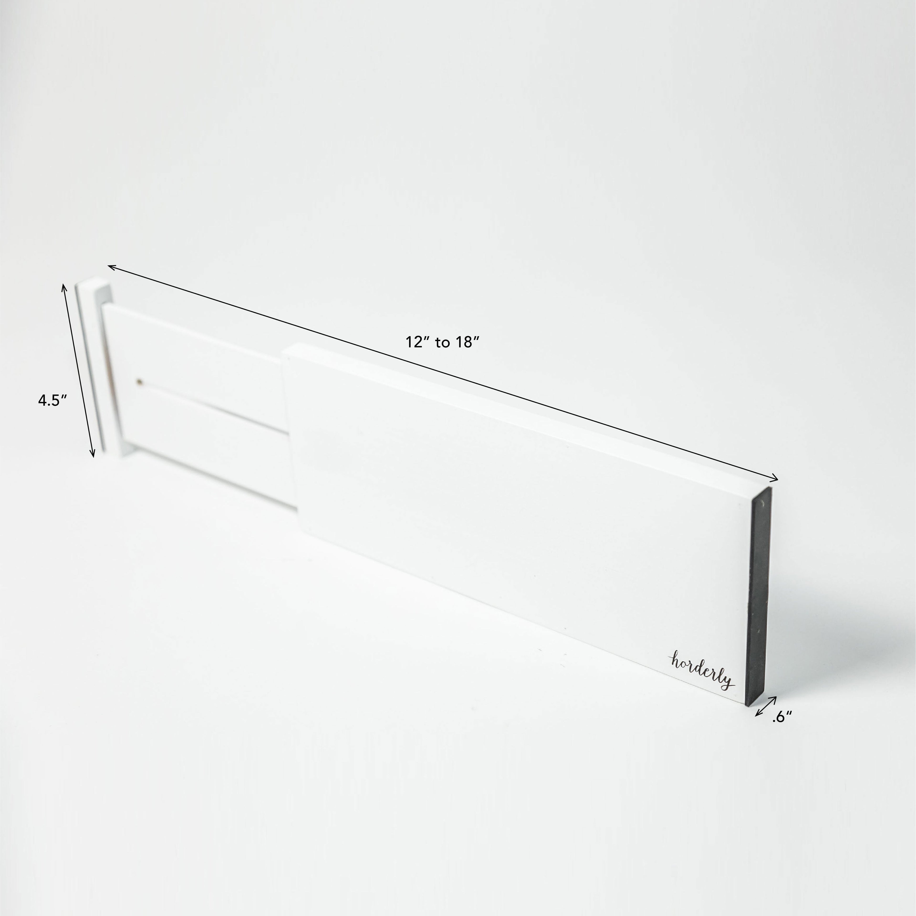 Bamboo Expandable Drawer Dividers – White Horderly