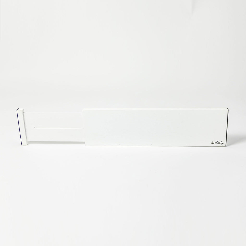 Bamboo Expandable Drawer Dividers – White Horderly