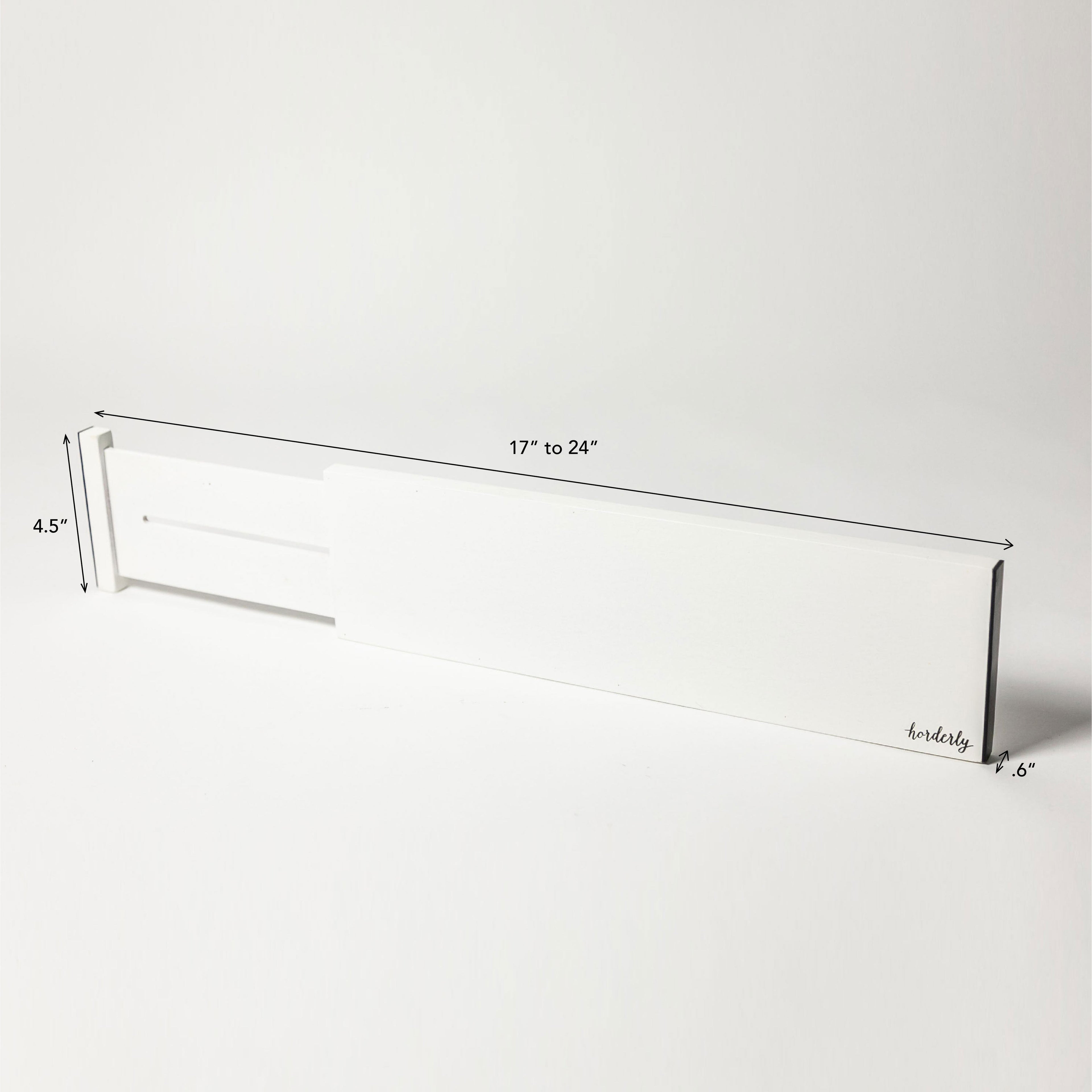 Bamboo Expandable Drawer Dividers – White Horderly