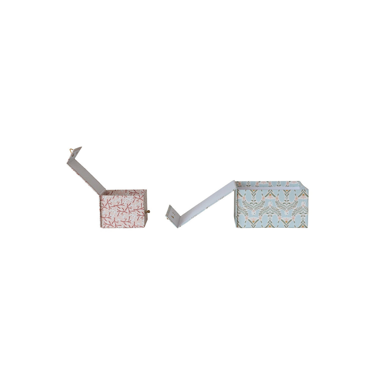Berry & Dove Printed Gift Boxes Rust & Cinder