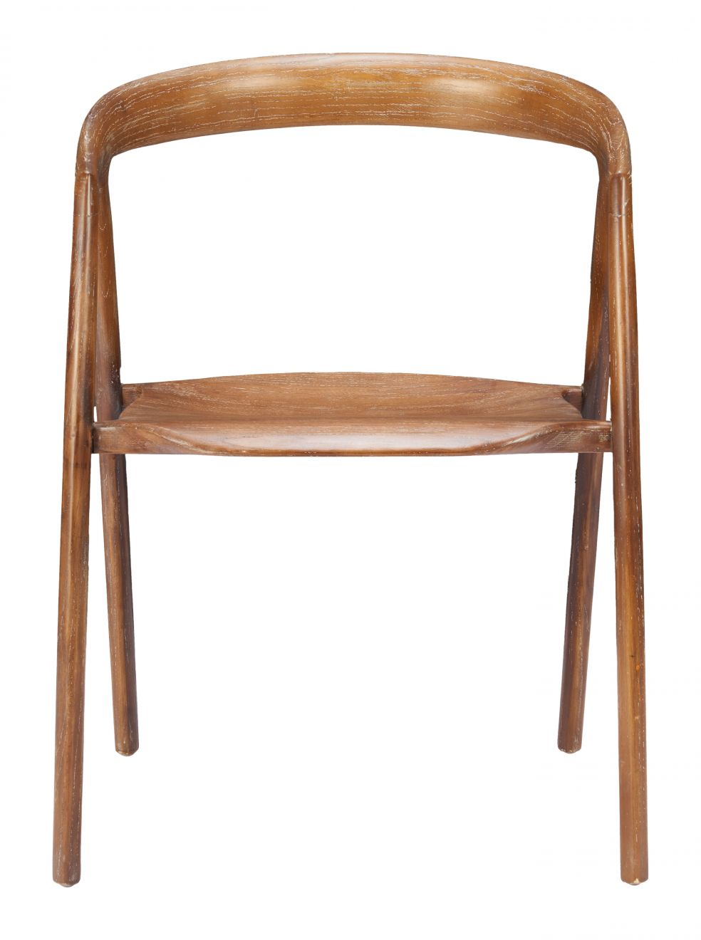 Ziran Solid Wooden Dining Chair 2PC LOOMLAN