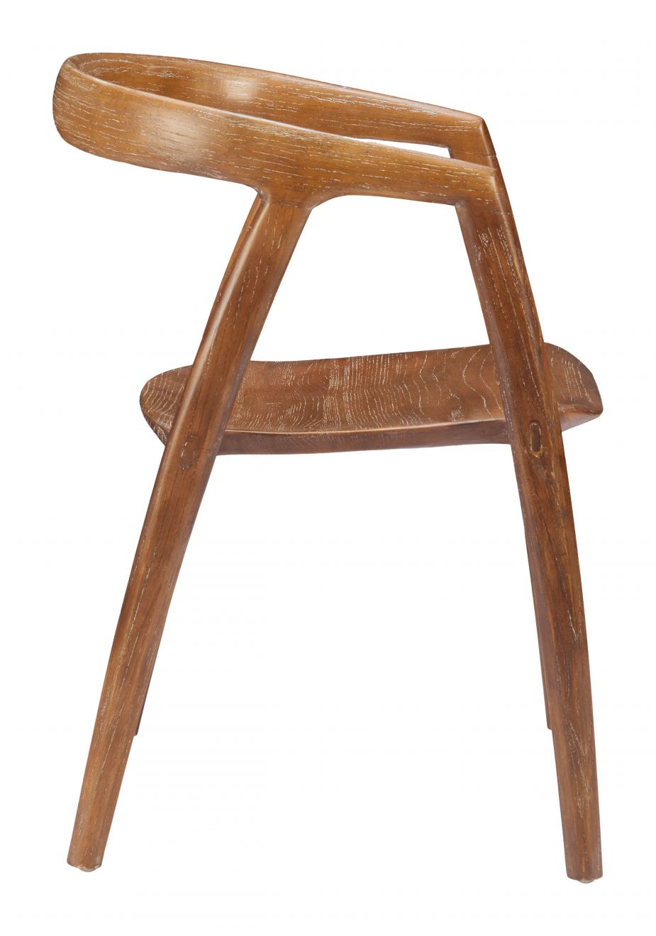 Ziran Solid Wooden Dining Chair 2PC LOOMLAN