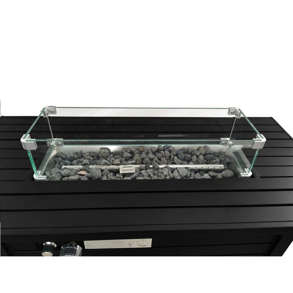 Propane Outdoor Fire Pit Table With Lid Versatile Fuel Options Unique Piece Furniture