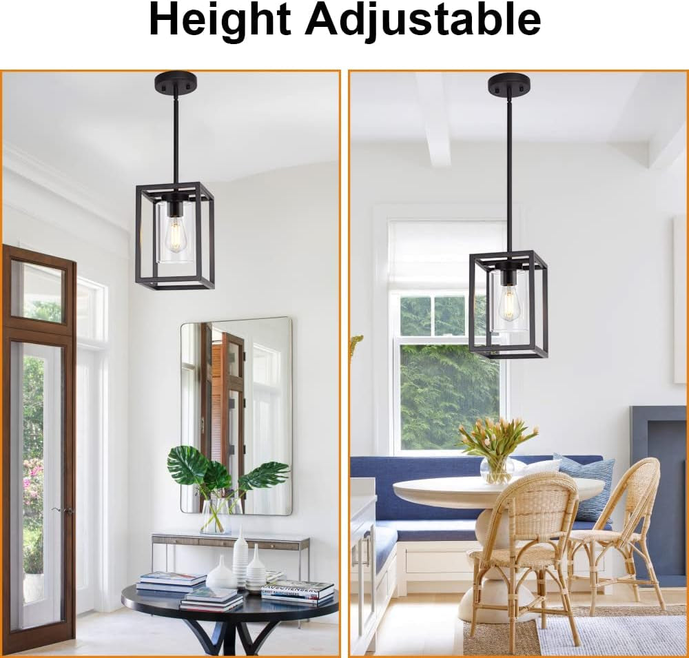 1 Light Farmhouse Pendant Lighting Farmhouse Decor