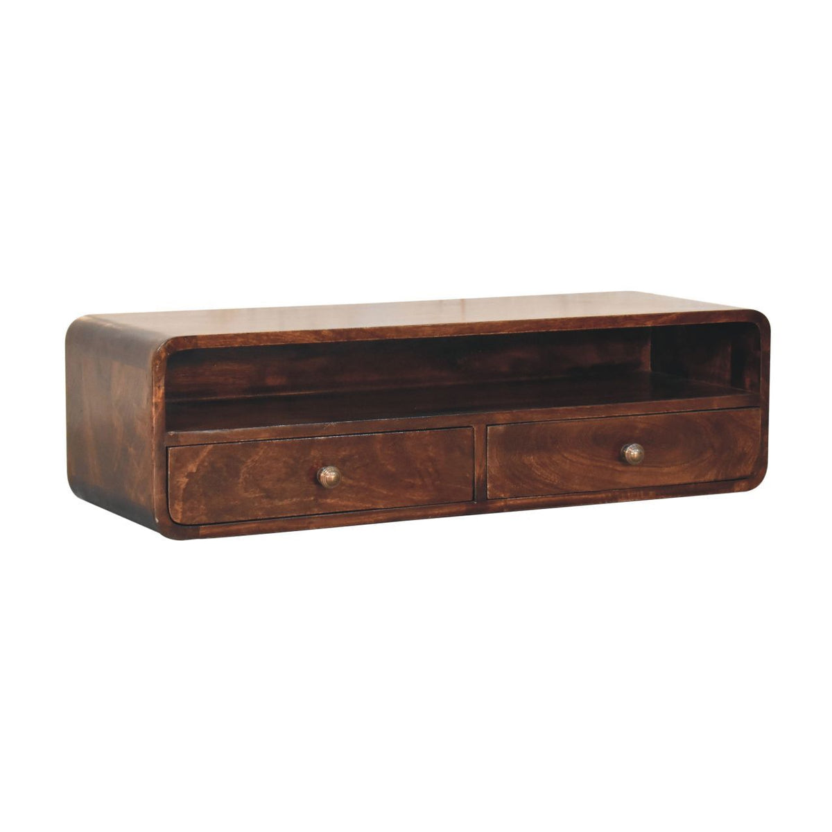 Floating Open Console - Walnut Unique Piece Furniture
