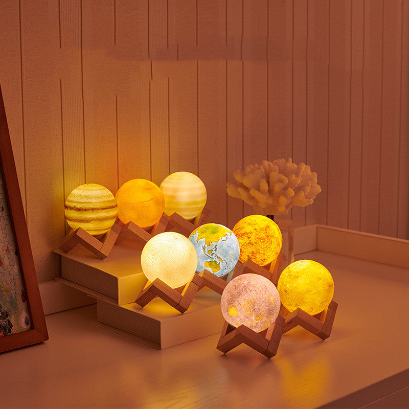 Creative Fashion Eight Planets Atmosphere Table Lamp FLIPSTYLEZLLC