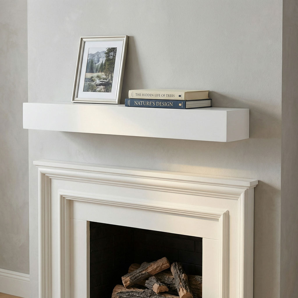 Fireplace Mantel Floating Shelf For Home Decor Unique Piece Furniture