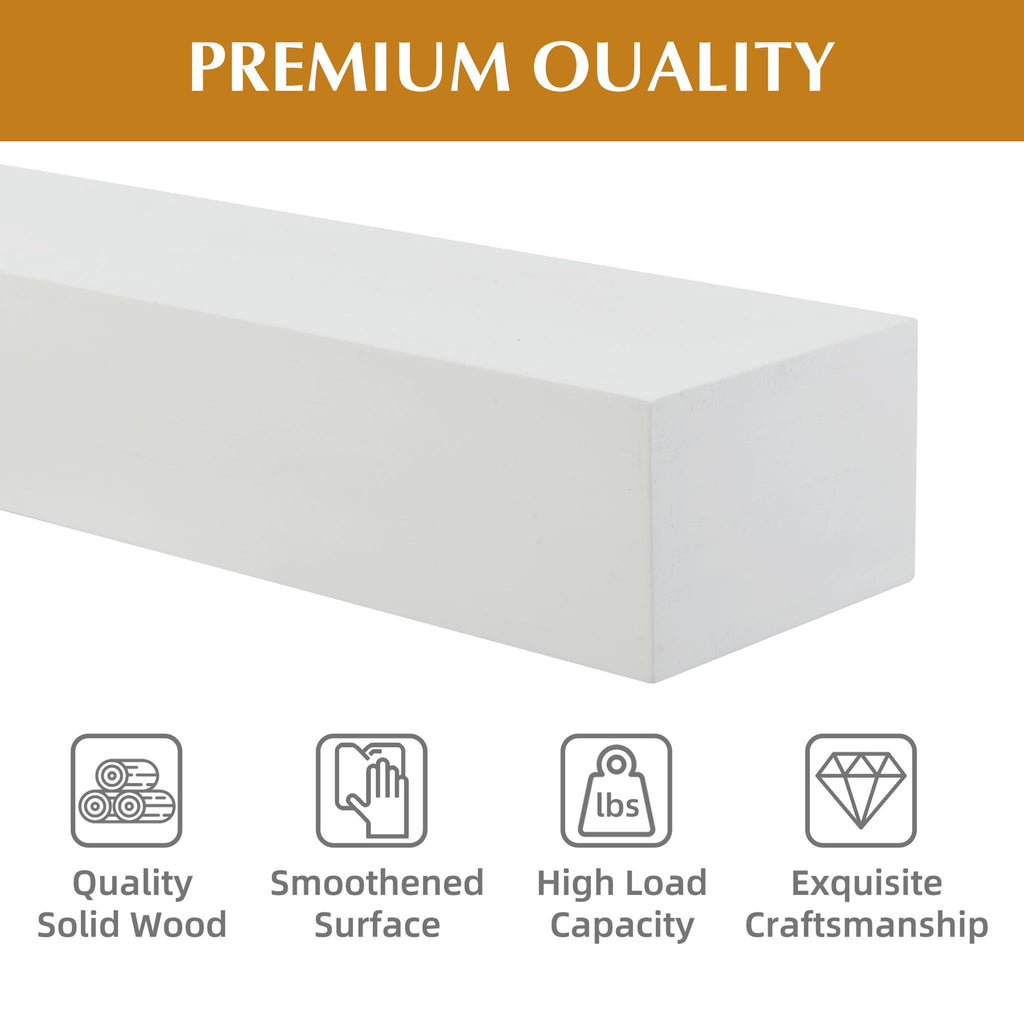 Fireplace Mantel Floating Shelf For Home Decor Unique Piece Furniture