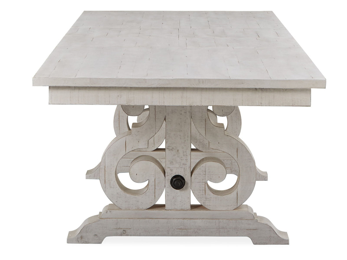 Bronwyn - Rectangular Dining Table - Alabaster Unique Piece Furniture