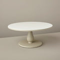 Alto Cake Stand in Dove - 12" Tea + Linen