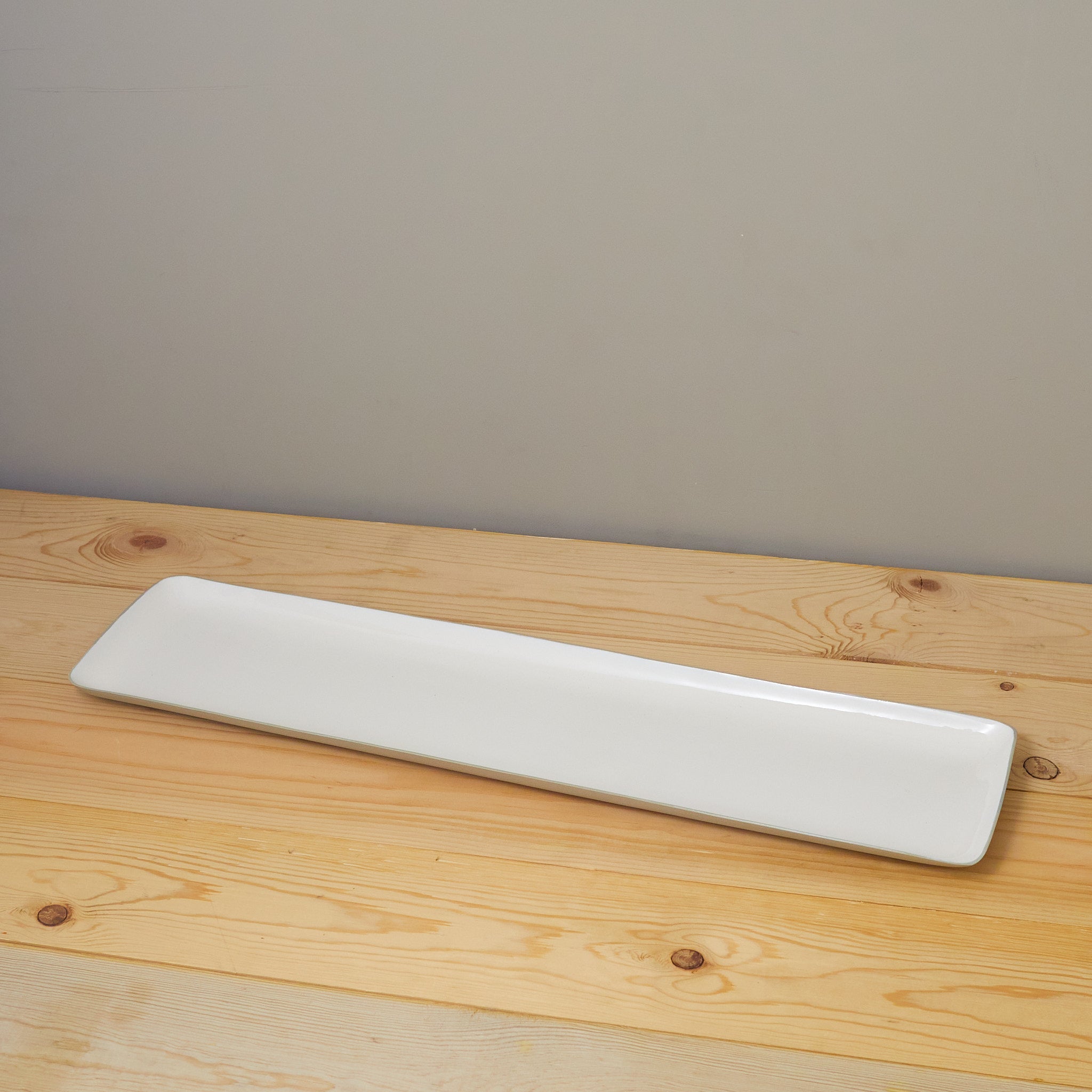 Alto Rectangular Tray, Dove Tea + Linen