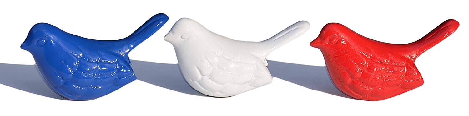 Vibhsa Bird Figurines Symbols of Health & Happiness (White) Vibhsa