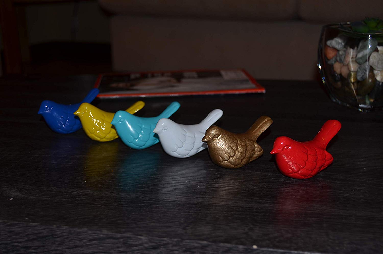 Vibhsa Bird Figurines Symbols of Health & Happiness (White) Vibhsa